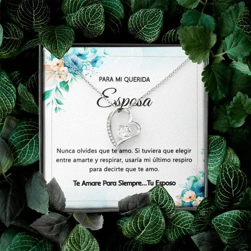 Vista 2 de Regalo para Mi Esposa Collar Regalo para Mi Esposa Especial, Regalos para 14 de febrero, Collar para mujer, Regalo para mujer, Regalos de San