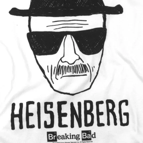 Vista 5 de Breaking Bad Heisenberg - Camiseta y pegatinas dibujadas a mano