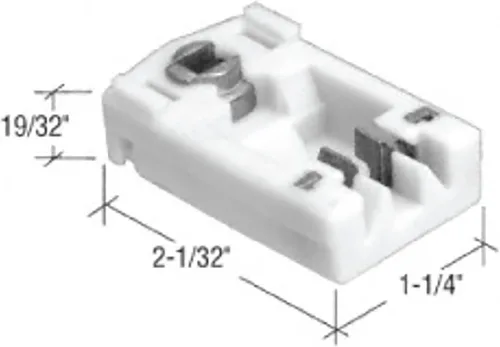 Vista 2 de C.R. LAURENCE LLS2 CRL Lateral Lite-Lift Spiral Pivot Lock Shoe
