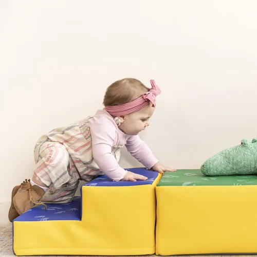 Vista 9 de ECR4Kids SoftZone Junior Little Me Climb Crawl and Slide, juego para principiantes, surtido, 3 piezas