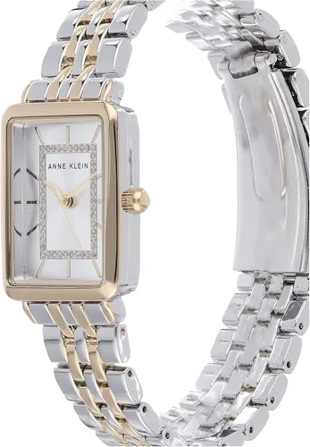 Vista 3 de Anne Klein Womens Glitter Accented Bracelet Watch