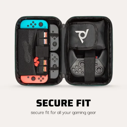 Vista 3 de PDP Gaming Commuter Case with Carrying Handle & Removeable Shoulder Strap - Nintendo Switch