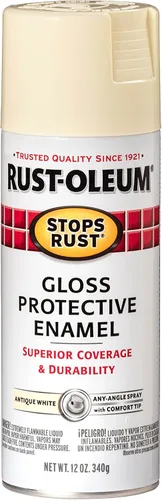 Vista 50 de Rust-Oleum 7776830 - Pintura en aerosol para prevención del óxido, 12 onzas, negro plano