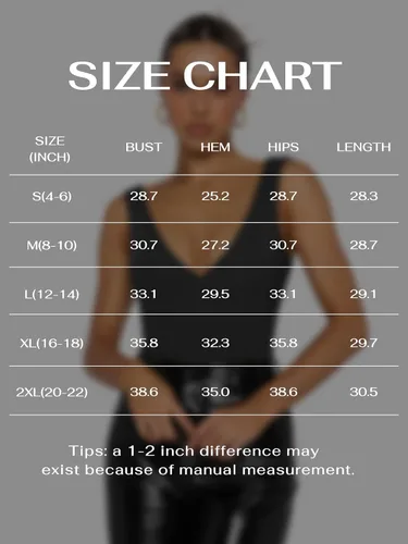 Vista 6 de REORIA Butsmooth® - Bodysuits de mujer trendy y sexy, con escote profundo en V, sin mangas, con espalda descubierta, para salir Negro