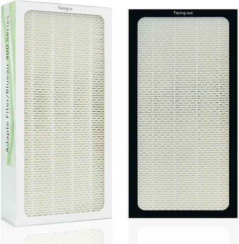 Vista 9 de Filtro de repuesto serie 5200 para purificadores de aire, compatible con purificadores de aire Blueair DustMagnet 5210i y 5240i, filtro de aire H13