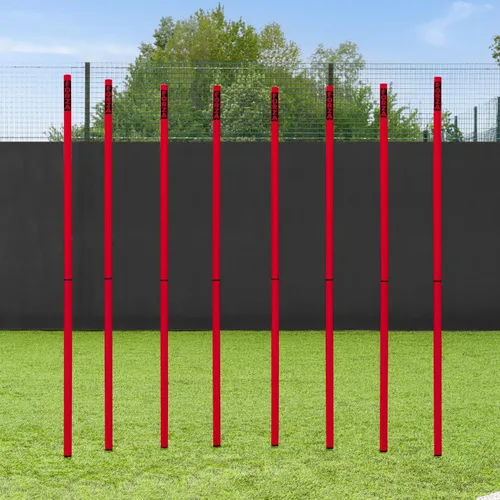 Vista 24 de FORZA Slalom - Bastones de agilidad Mejora la resistencia, la velocidad y el juego de pies Opciones de color, tamaño y base de goma disponibles
