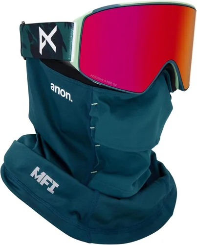Vista 10 de Anon Gafas M4 Low Bridge Fit (cilíndricas) + lente adicional + máscara facial MFI