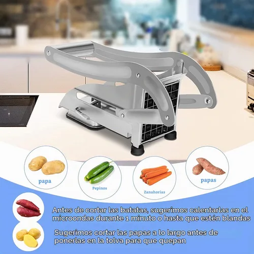 Vista 4 de Simpli-Magic Cortador de papas fritas, acero inoxidable mejorado de alta calidad
