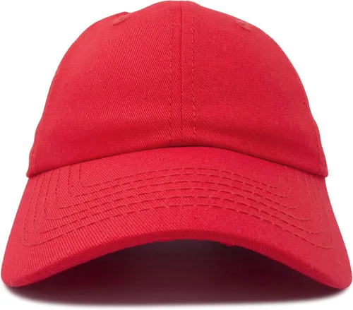 Vista 64 de DALIX Gorra de béisbol para papá, lisa, para hombre, mujer, algodón, ajustable, en blanco, sin estructurar, suave