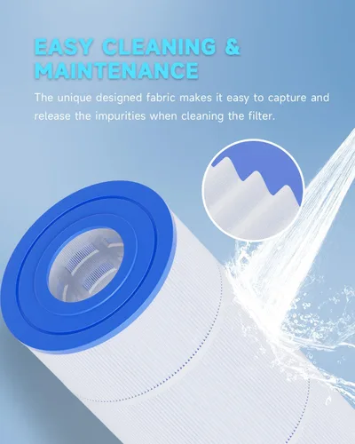 Vista 8 de AQUALTRA Filtro de piscina compatible con CCP420, PCC105-PAK4, C-7471, FC-1977, 178584, 160301, FC-6470, R173576, 105 pies cuadrados, 26 x 7