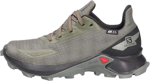 Vista 2 de Salomon Unisex-Niños Alphacross Blast Climasalomon - Zapatos de correr impermeables para niños