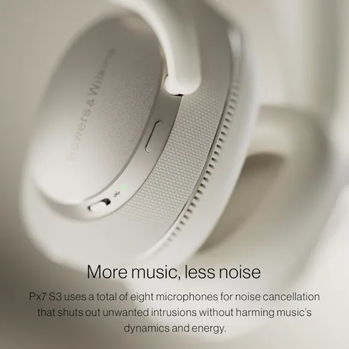 Vista 3 de Bowers & Wilkins Px7 S3 Wireless Over-Ear Headphones, Indigo Blue Azul índigo