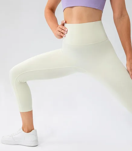 Vista 5 de Ukaste Leggings de yoga para mujer Studio Essential de 19 pulgadas, 23 pulgadas, 25 pulgadas, 28 pulgadas, pantalones de entrenamiento suaves