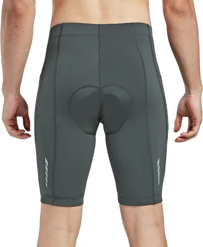 Vista 3 de baleaf Pantalones cortos de ciclismo acolchados para hombre, ciclismo, ciclismo de carretera, ciclismo, ciclismo, desgaste con bolsillos UPF 50+ MTB