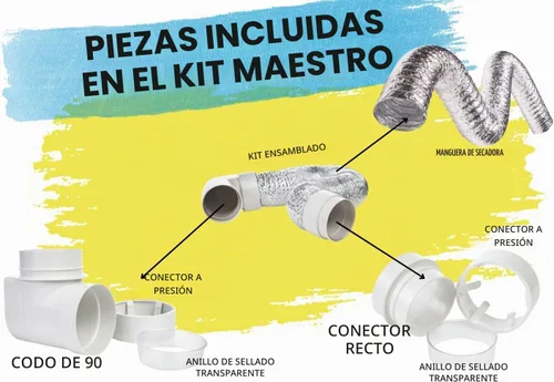 Vista 5 de ZIGGURAT STV-M juego de conector máster a ventilación