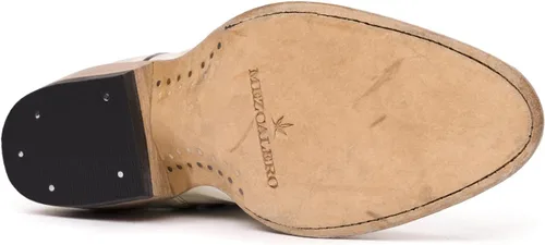Vista 6 de Mezcalero Botines para Mujer con acabado vintage y costuras occidentales - Maye