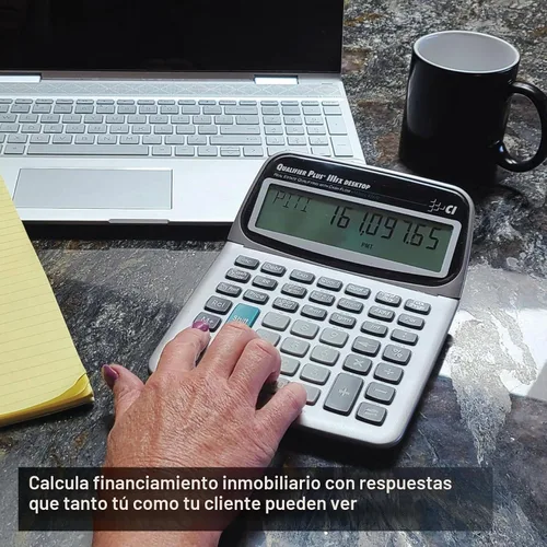 Vista 3 de Calculated Industries Calculadora PRO de escritorio 43430 Qualifier Plus
