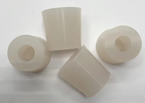Vista 3 de dexierp Fuerza de protección para 3/8" 0.354 in (paquete de 12) tubo redondo OD extremo silla pata pata pata muebles pies tapa de goma cubierta