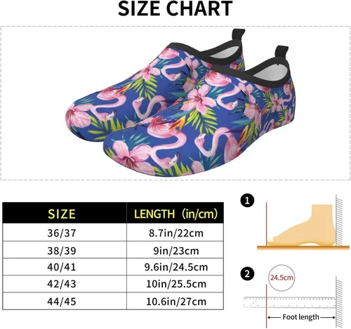 Vista 6 de Zapatos de agua para mujeres hombres jóvenes adultos de secado rápido para piscina yoga descalzo calcetines acuáticos para playa camping surf