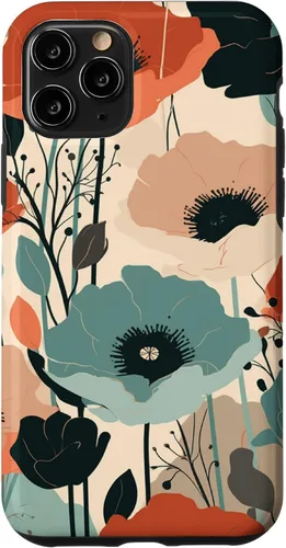 Vista 29 de Minimal Poppy Boho Flower Cute Aesthetic Case for iPhone 17