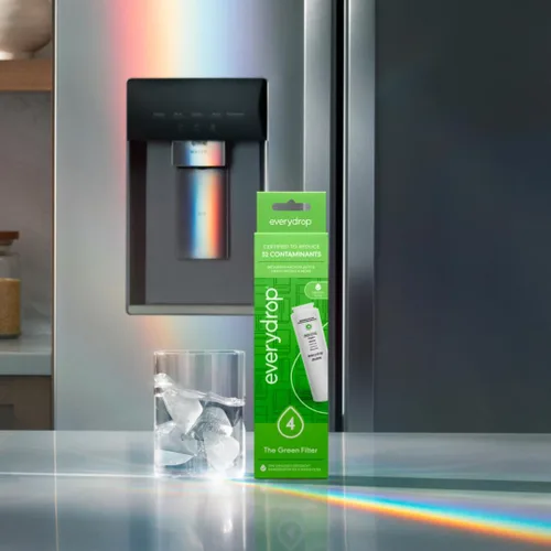 Vista 9 de everydrop by Whirlpool Ice & Water Refrigerator Filter 4, Green, EDR4RXD1