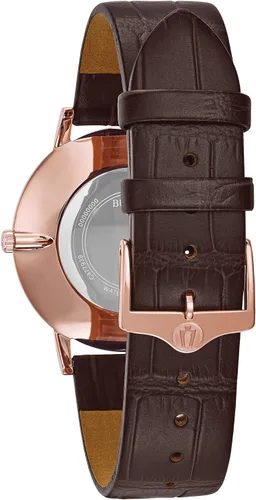 Vista 3 de Bulova Reloj clásico de cuarzo para hombre acero inoxidable