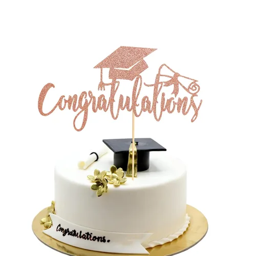 Vista 39 de Arthsdite 1 pieza Adorno para Tarta de Felicitación - Adorno de Tarta de Graduación - 2025 Suministros de Decoración para Fiesta de Graduación