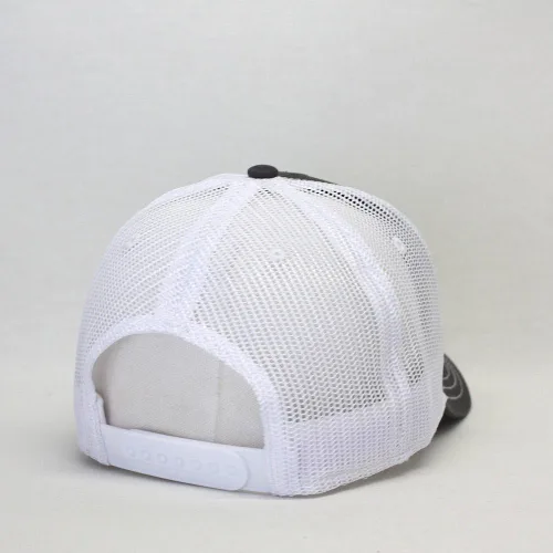 Vista 21 de Gorra de béisbol de camionero de malla de algodón de dos tonos de malla de algodón de dos tonos