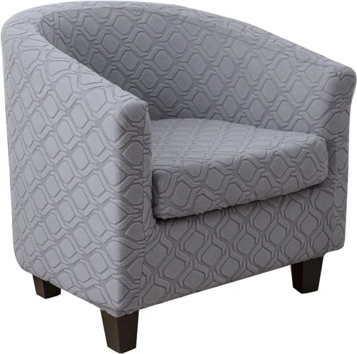 Vista 28 de MIFXIN 2 fundas de terciopelo para silla de bañera con funda de cojín, elásticas, suaves, extraíbles, para sillón, sofá, protector de muebles