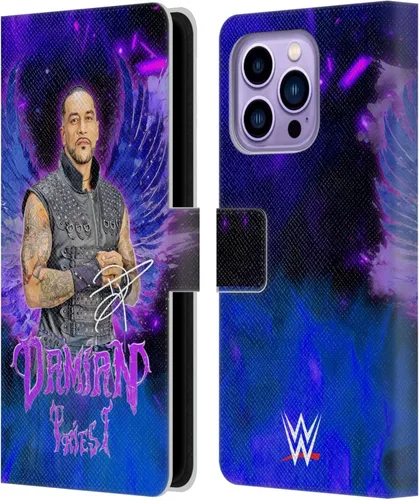 Vista 16 de Head Case Designs Funda de piel con licencia oficial de la WWE Portrait Damian Priest compatible con Apple iPhone 11