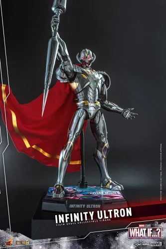 Vista 2 de Hot Toys 1:6 Infinity Ultron - What If...?, Plata