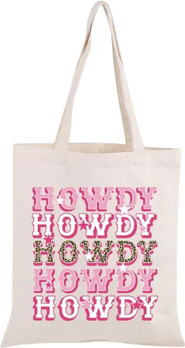 Vista 4 de TOBGB Howdy Gift - Bolsa de mano inspirada en Howdy Western Gifts Western Country Southern Cowgirl Gifts Western Cowgirl