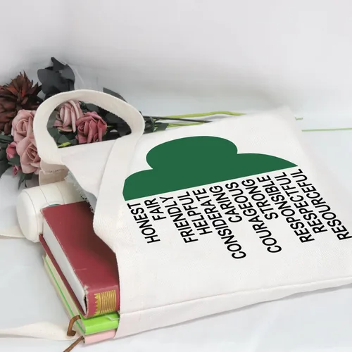 Vista 3 de POFULL Troop Leader Gift Troop Life Tote Bag Power Gift (Sco Life Tote bag)