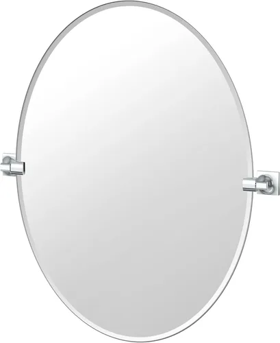 Vista 9 de Gatco Latitude II Espejo rectangular, Metal, 24 pulgadas