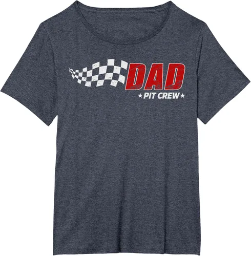 Vista 85 de Dad Pit Crew Race Car Birthday Family Matching Pit Crew Camiseta Pit Crew