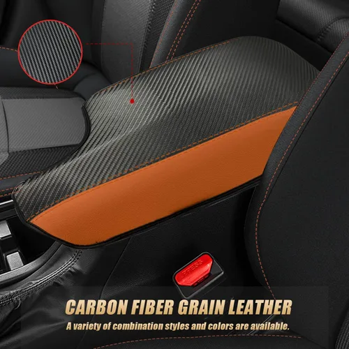 Vista 3 de Accesorios de decoración, protector de prevención de arañazos, funda para reposabrazos de consola central de automóvil para Subaru Crosstrek