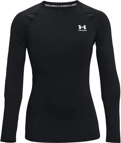 Vista 3 de Under Armour Camiseta de compresión HeatGear de manga larga para mujer