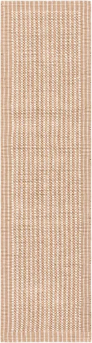 Vista 8 de SAFAVIEH Natural Fiber Collection - Alfombra de pasillo de 2 x 6 pies, marfil y beige, yute hecho a mano, ideal para zonas de alto tráfico en sala
