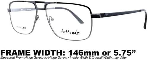 Vista 2 de Fatheadz Eyewear - Oversized Eyewear For All Frames only, RX Ready