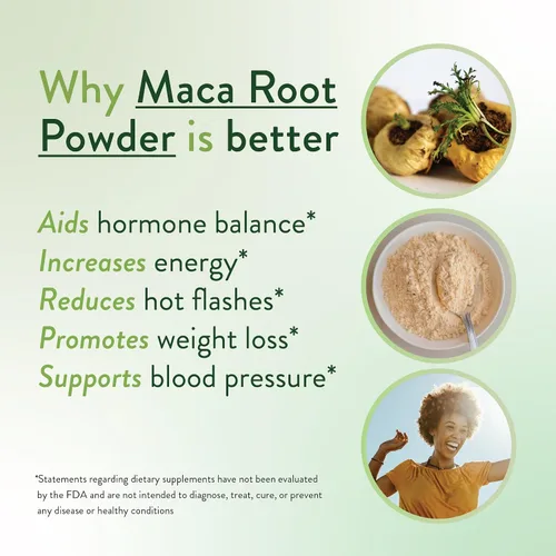 Vista 5 de VIDAPURA Mighty Maca Plus Mango por la Dra. Anna Cabeca – Superfood Greens Polvo para energía diaria y vitalidad – Sin azúcar, vegano, alcalino