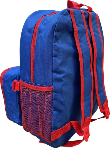 Vista 4 de Ruz Sonic The Hedgehog - Mochila de 16 pulgadas con lonchera desmontable a juego (Sonic II)