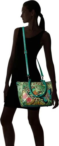 Vista 6 de Anna by Anuschka Bolso Bolso Bolso Cuero Genuino