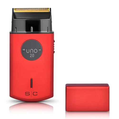 Vista 7 de StyleCraft Uno Cordless Single Foil Shaver, Mini Travel Size, Portable Afeitadora azul