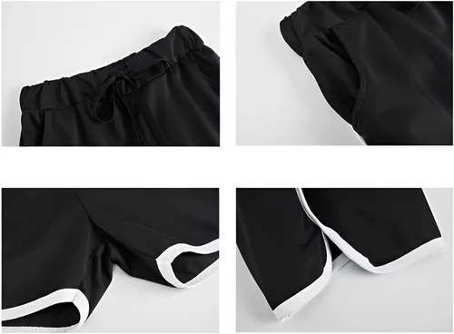 Vista 5 de LGBT Gay Pride - Conjunto deportivo de verano para hombre, 2 piezas, camisetas de manga corta y pantalones cortos para la playa