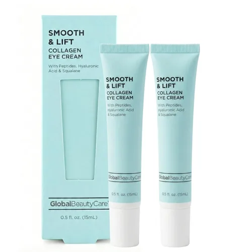 Vista 8 de Global Beauty Care Smooth & Lift Crema de ojos de colágeno – Tratamiento refinante debajo de los ojos para apoyar la elasticidad de la piel