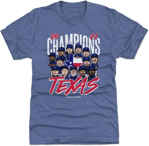 Vista 2 de 500 LEVEL Camiseta de Campeones Mundiales de Béisbol de Texas 2023