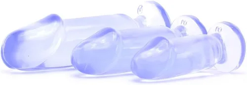 Vista 3 de Doc Johnson Kit de gelatinas de cristal para inicio anal, 0283-21-AM, Transparente, 1, 1