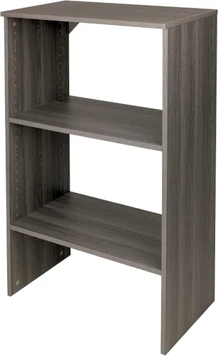Vista 10 de Cubículo ClosetMaid SuiteSymphony de 25 x 6 pulgadas Gris natural