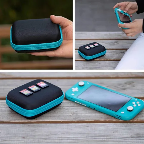 Vista 4 de ButterFox 32-120 Switch Game Case para Nintendo Switch, soporte de almacenamiento de tarjetas de juego Switch o estuche de tarjeta de memoria SD