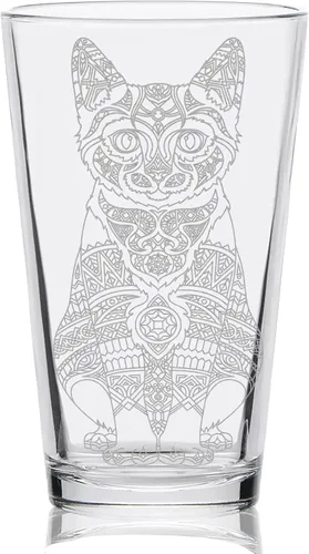 Vista 5 de LumEngrave Espíritu Animal Bear - Vaso de pinta grabado Gran idea de regalo de animales